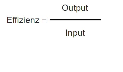 Effizienzformel 