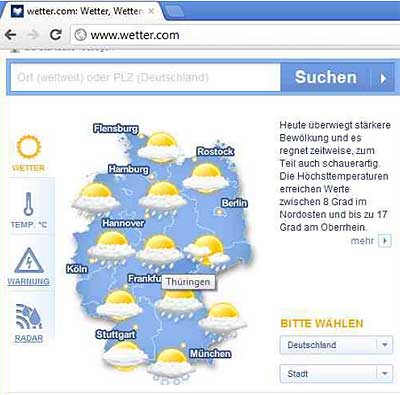 Beispiel 1 für Multimediale Netz(Internet)-basierte Applikationen