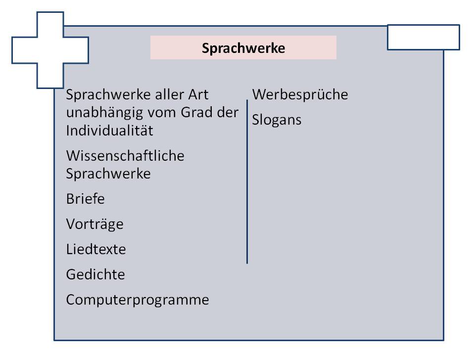  (image: http://ife.erdaxo.de/uploads/UrhRWerkkategorien/UrhRSprachwerke.jpg) 