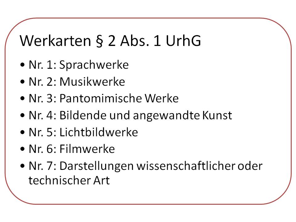  (image: http://ife.erdaxo.de/uploads/UrhRWerkkategorien/UrhRWerkarten.jpg) 